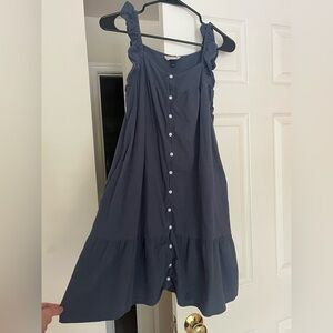 Universal Thread Dark Blue Midi Dress